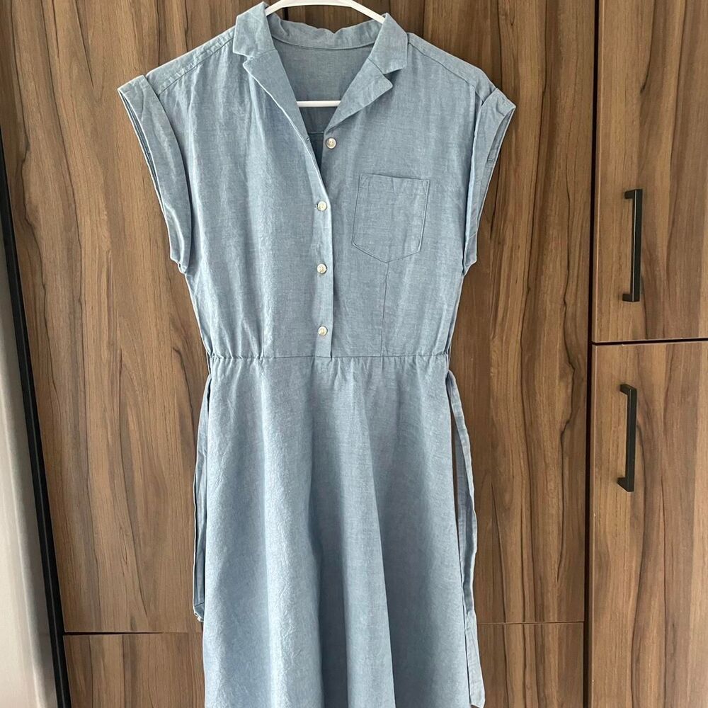 American-vintage Women's Blue Dress